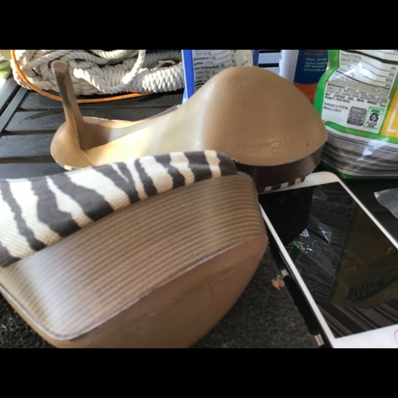 SAM EDELMAN high heel peep toe platform sandals!! - Picture 8 of 8